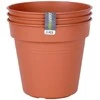ProGarden Gėlių vazonai 17 cm, Ekologiški, 3 vnt.