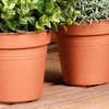 Ibergarden ProGarden Gėlių Vazonai 13 cm Plastikiniai 3vnt Orui Ir Lauko Naudojimui