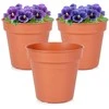 Ibergarden ProGarden Plastikinių Vazonų Rinkinys 3 vnt. 15 cm