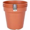 Ibergarden ProGarden Plastikinių Vazonų Rinkinys 3 vnt. 15 cm