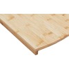 DVIPUŠIS BAMBUKO STALAS 58x38cm SU RANT TADAR TD-9184