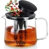 Arbatinukas su filtru Vilde 1,5 l, borosilikatinis stiklas