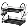 Džiovintuvas DO NACZYŃ 2-POZIOMOWA 56x25x39cm BRUNBESTE BB-2344