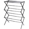 Vilde Vertikalus džiovyklė Metalinis Juodas Intreklaus 44,5-75x37,5x105 cm