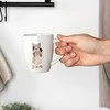 Orion Keraminis puodelių rinkinys su katės motyvu 220 ml, 3 vnt.