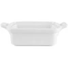 Eh Excellent Houseware Ramekins porcelianinė balta 160 ml 3 vnt.