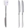 Excellent Houseware Stalo peiliai 2 vnt. plieniniai