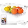 Eh Excellent Houseware Šaldytuvas Organizatorius 36x20,5x10 cm Plastikas