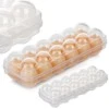 Excellent Houseware Kiaušinių laikymo dėžutė 12 kiaušinių - tvirta, saugi ir praktiška