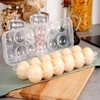 Excellent Houseware Kiaušinių laikymo dėžutė 12 kiaušinių - tvirta, saugi ir praktiška