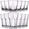 Excellent Houseware Stiklinės gėrimams 230 / 330 ml, 12 vnt.