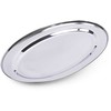 Eh Excellent Houseware Plieninis serviravimo padėklas ovalus 39x26 cm