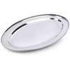 Excellent Houseware Plieninis ovalus serviravimo padėklas 34x21,5 cm