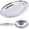 Eh Excellent Houseware Plieninis serviravimo padėklas ovalus 39x26 cm
