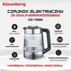Virdulys, Elektrinis virdulys, stiklinis, su LED, 1,7 l, Klausberg, kb-7888