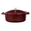 Berlinger Haus Ketaus puodas, 30x22x12cm, 4,65L | Metallic Line Burgundy Edition BH/6499