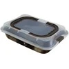 FORMA BLACHA DO PIECZENIA Z POKRYWĄ 36.5X24.5X5.5CM BERLINGER HAUS SHINY Juodas BH-7840