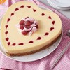 Širdelės formos skardinė forma su marmuro danga 24x7cm BRUNBESTE BB-1040