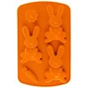 Orion Silikoninė forma sausainiams ir šokolade, ruda kiškio forma, 21x13x2cm