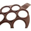 Orion Silikoninė kiaušinių kepimo forma 24 cm, ruda