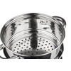 King Hoff Puodas do gotowania na parze, stal komplektas 3 elementy śr.18cm 2,5l kinghoff