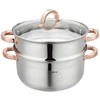 Klausberg Puodas Garinimo puodas 3 guobų, 24 cm, 5,0 l kb-7734