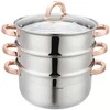 Klausberg Puodas Garinimo puodas, 4 guobų, 24 cm, 5,0 l kb-7735