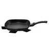 GRANITINĖ GRILĖLĖ 28 cm BERLINGER HAUS Juodas ROSE BH-1636-N