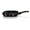 GRANITINĖ GRILĖLĖ 28x28cm BERLINGER HAUS Blizganti juoda BH-6611