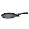 GRANITINĖ SKELĖ BLYNELIAMS 28cm BERLINGER HAUS Juodas ROSE BH-6181