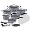 GRANITINIAI PUODAI 18 ELE BERLINGER HAUS Pilkas STONE TOUCH BH-6196