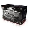 GRANITINIAI PUODAI 18 ELE BERLINGER HAUS Pilkas STONE TOUCH BH-6196