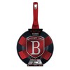 WOK GRANITOWY 28CM BERLINGER HAUS METALLIC LINE BURGUNDY BH-1267-N