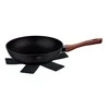 GRANITU DENGTA WOK 28cm 3,2L BERLINGER HAUS EBONY ROSEWOOD BH-1719