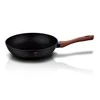 GRANITU DENGTA WOK 28cm 3,2L BERLINGER HAUS EBONY ROSEWOOD BH-1719