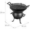 GRILL OGRODOWY ŻELIWNY WĘGLOWY BRUNBESTE BB-2645