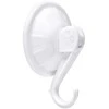 Orion Universalus sieninis kabliukas su siurbtuku 5,5 cm - baltas, patvarus