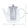 King Hoff Zaparzacz Stiklinis infuzeris su sieteliu, 0,90 l Kinghoff