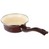 Orion Emaliuotas Puodas 12 cm, 350 ml, Rudas