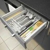 Orion Stalo įrankių dėklas Ištraukiamas Pilkas 36,5x27,5 cm