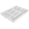 Orion Ištraukiamas stalo įrankių dėklas 36,5x27,5 cm baltas