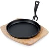 Vilde Gili puodas 22 cm su mediniu padėkliuku