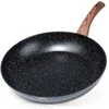 Keptuvė Vilde Juodas&amp;Wood 32 cm su granitine danga
