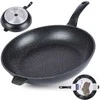 Orion Keptuvė 32 cm GRANDE Granitinė