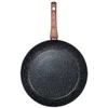 Keptuvė Vilde Juodas&amp;Wood 32 cm su granitine danga