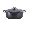 Berlinger Haus Emaliuotas ketaus puodas / troškintuvas BerlingerHaus 5,56L | 30x22x12cm (ovalinis) | Strong Mold BH/6518