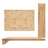King Hoff Deska do krojenia, bambus 58x38x4 cm kinghoff