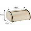 King Hoff Plieninis maišelis 44cm Matinis KINGHOFF KH-1866 BEIGE