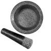 King Hoff Moździerz Skiedinio, granito rinkinys po 2, skersmuo 15,5 cm kinghoff
