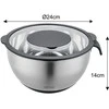 Banquet King Hoff DAUGIAFUNKCINIS VIRTUVĖS DUBENIS SU DARŽOVŲ TRINČIO FUNKCIJA 24CM 5L 5 ELEMENTAI. KINGHOFF KH-1861